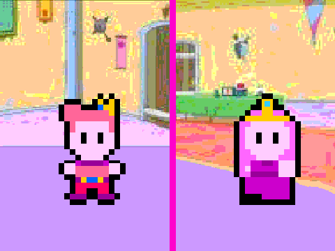 princess bubblegum and prince gumball