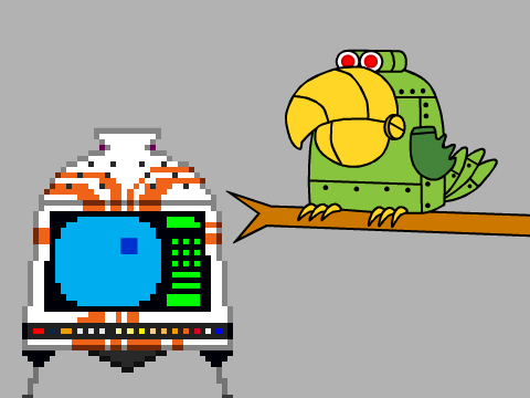 FLDSMDFR meets Parrot Robot