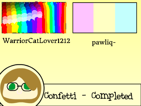 Confetti - Completed