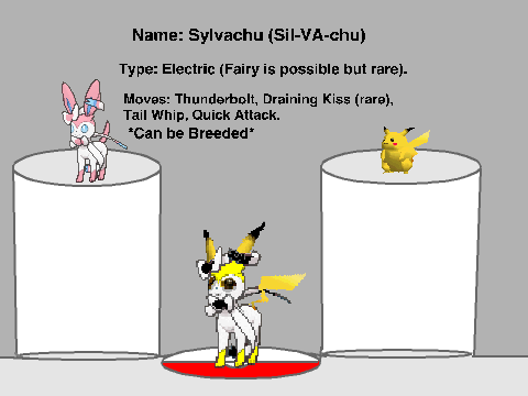 Sylveon + Pikachu = Sylvachu! (Entry for Studio)