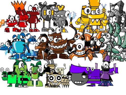 My Mixel team! (Even More Better!)