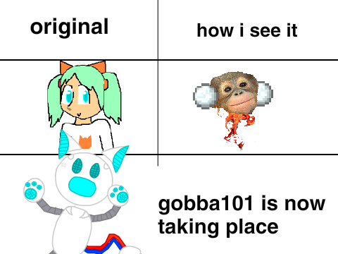(gobba101) gimme your character and i show how i see it 