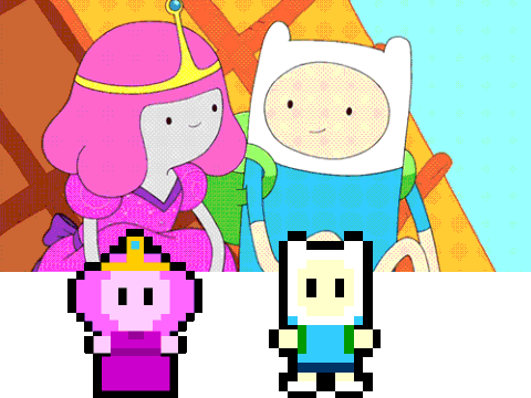 finn & princess bubblegum