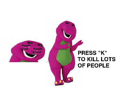 Barney Error WTH???