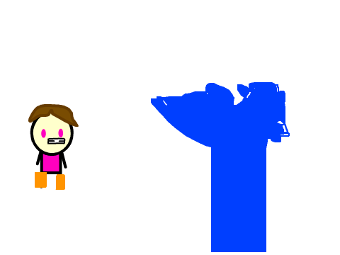 Dora in a nutshell but WHERE ARE WE GOING? TO THE LITTLE BLUE TREE!