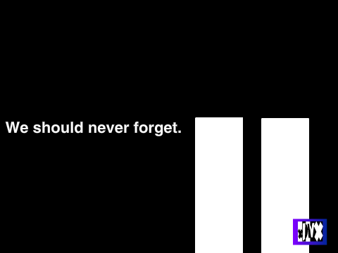Don't ever forget