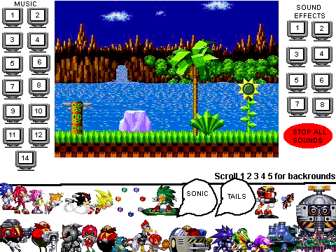 Make a Sonic Scene