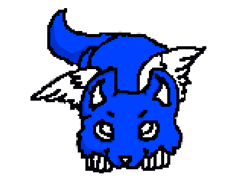 winged wolf pup coloring contest