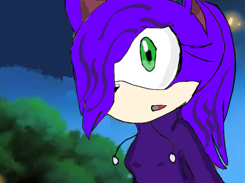 Violet the Cat >_<