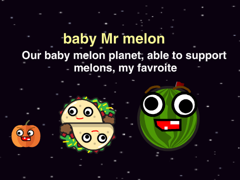 Melon Planet Size Comparison remix