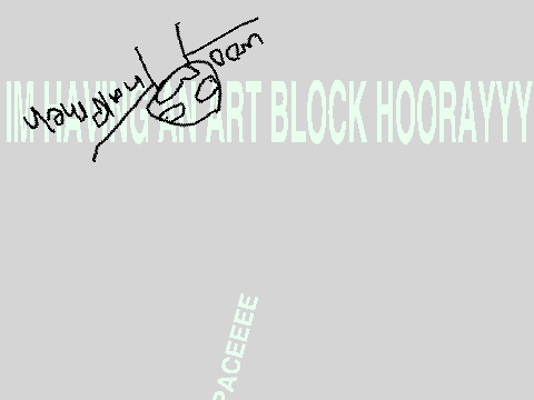 im having an art block so thanks for (almost) 100+ follwsssss