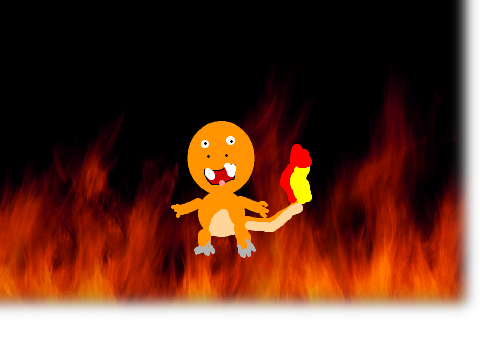 my best drawing of charmander
