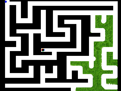 scratch maze