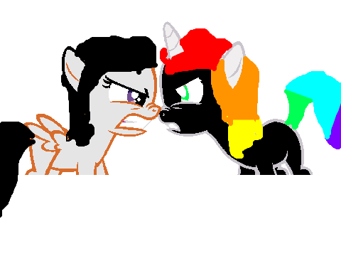 Mlp Argue coloring contest remix
