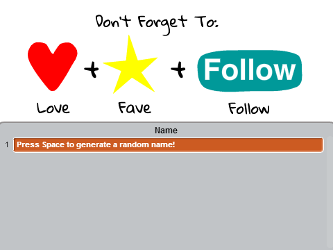 Random Name Generator v1.4