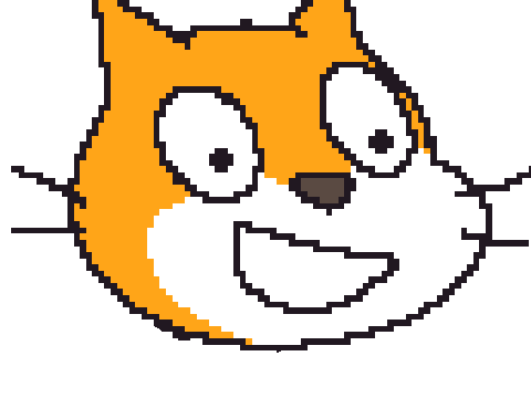 SCRATCH CAT FACE!!!!!