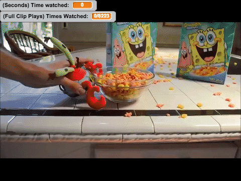 Have a bowl, Mr Squidward! but for 10 hours.
