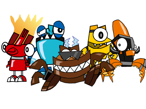 Mixels ASDF Movie Entry ''Everybody do the flop''