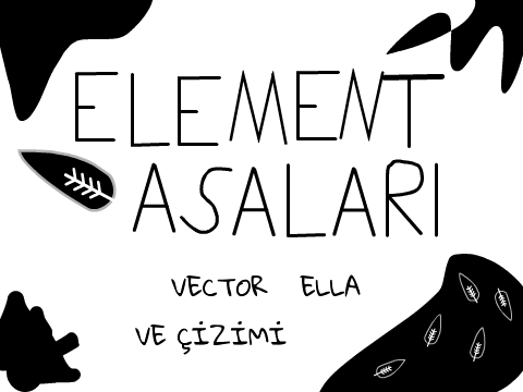 Element Asaları Vector Çizim Ella