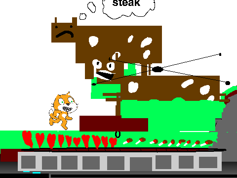 SCRATCHCRAFT ATTACK OF THE TREE COW!!