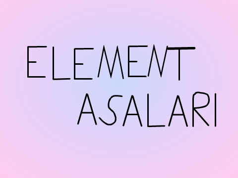 Element Asaları Yeni Karakterler Vector