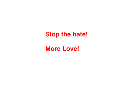 Stop the bullying!