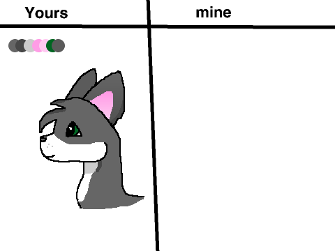Draw your OC and i'll draw it my way C: remix