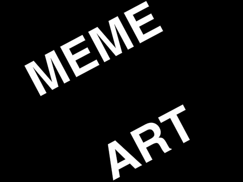 Meme art ¯(°~o)/¯ (ಠ⌣ಠ)