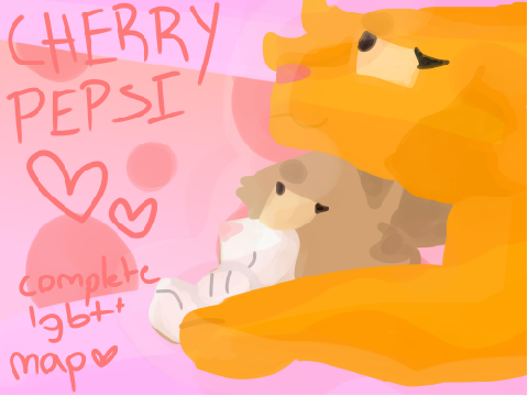 OPEN Cherry Pepsi shiping map Lgbtq+ ships WARRIOR