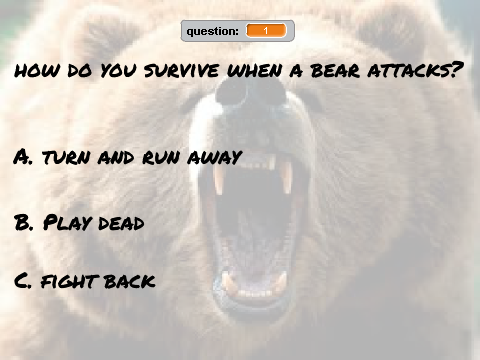 Wilderness Survival test