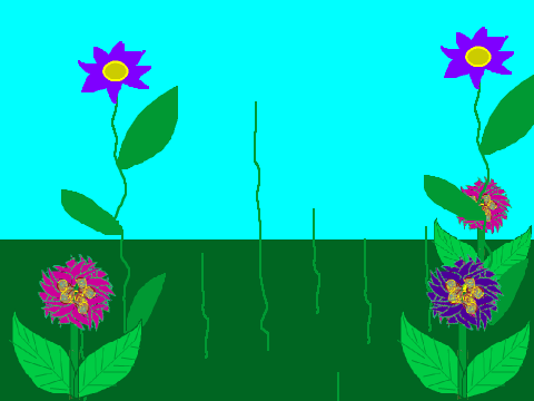 Flowers Growing
