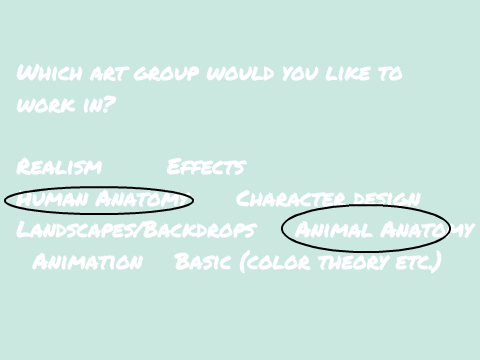Art School ~ Teacher's form ~ glorybringer13