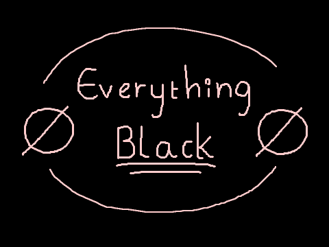 Everthing Black Meme