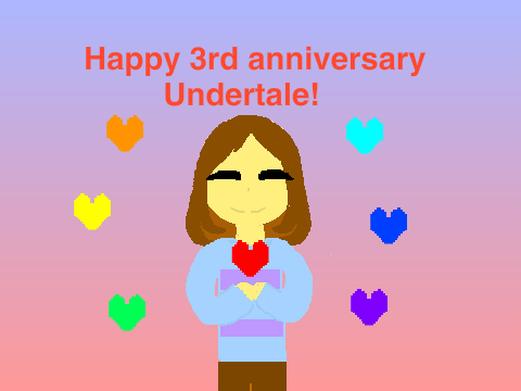 Happy 'late' Birthday Undertale! :D
