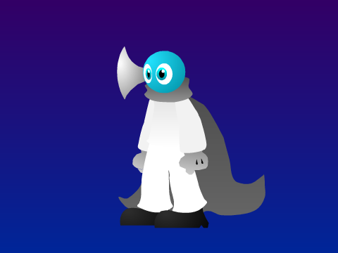 Diepic but with a Gradient style and blue eyes