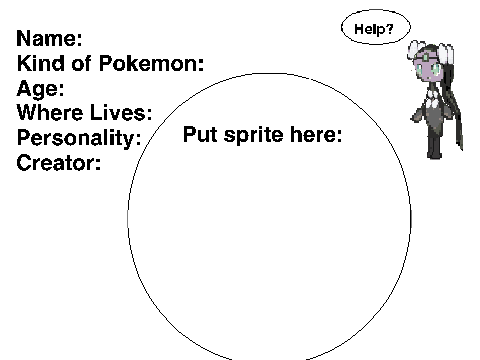 Pokemon City RPG Sign-up Sheet