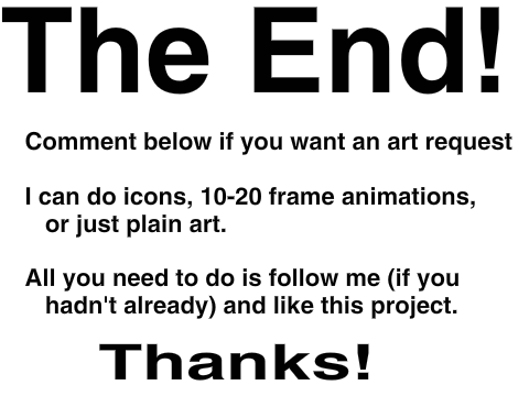 Art Requests Open + Small Art Dump