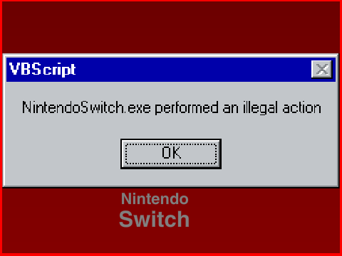 Nintendo Switch fail #2