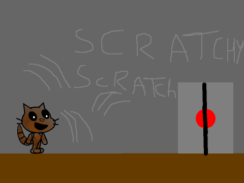Rocky The Racoon In His Cell