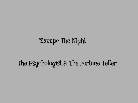 Escape The Night Challenge #3 Part 1