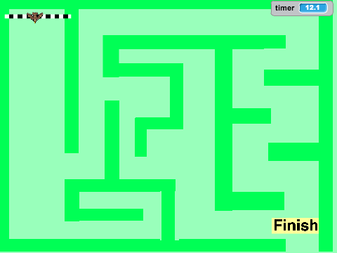 Maze Game By TigerKwan Final Pursuitery