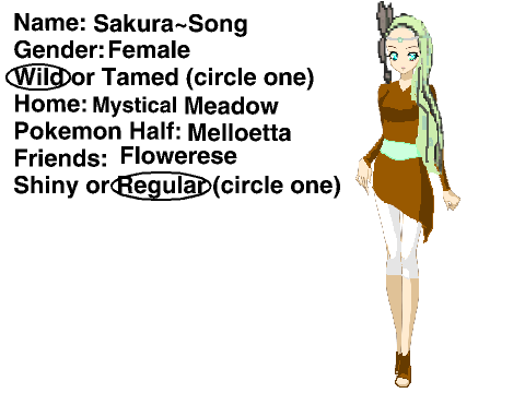 Gijinka RPG Bio Template