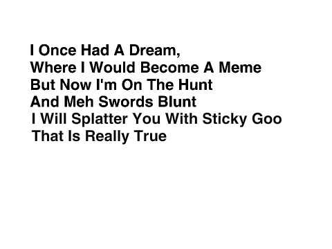 For @Goose1238 (The Cabinman Song)