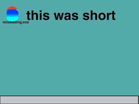 short platformer- error