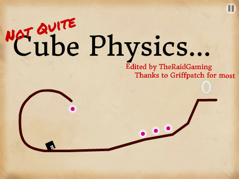 Not quite cube physics game v0.12b