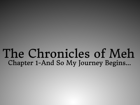 The Chronicles of Meh-Chapter 1