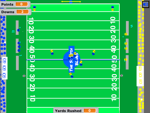 American Football 4-Down Rush Modification