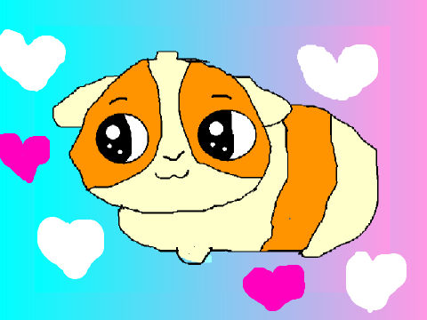 Cute Guinea PIG DRAWING