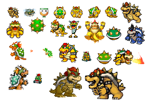 bowser spirte pack