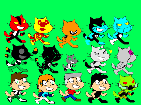 scratch cat ben 10 aliens